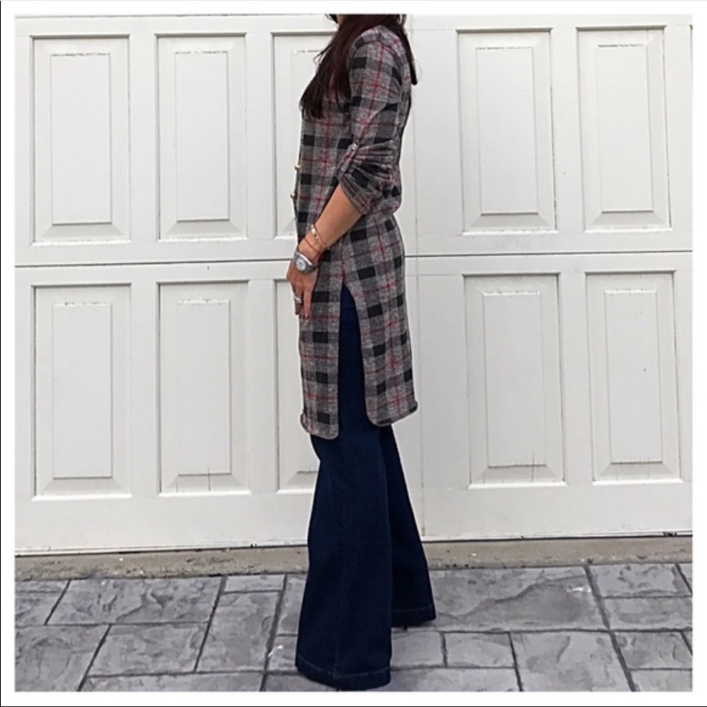 ✨LAST ONE✨ITALY plaid tunic dress - Picture 3 of 4